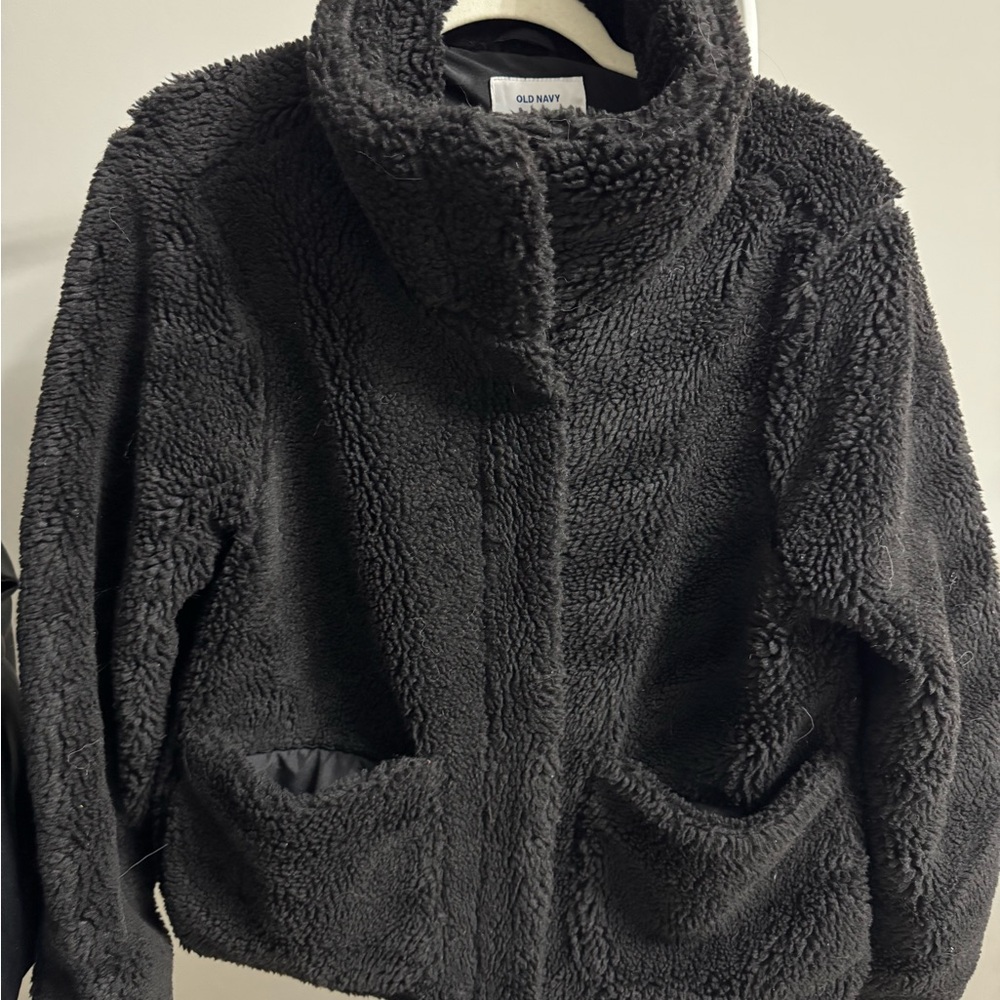 Black Sherpa Jacket